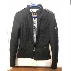 Barbour INTL women’s black collection jacket